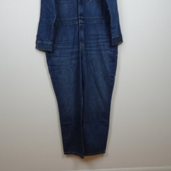 Lee Modern Union Alls Jumpsuit Women's Size XL Coveralls Blue One Piece - Picture 4 of 12